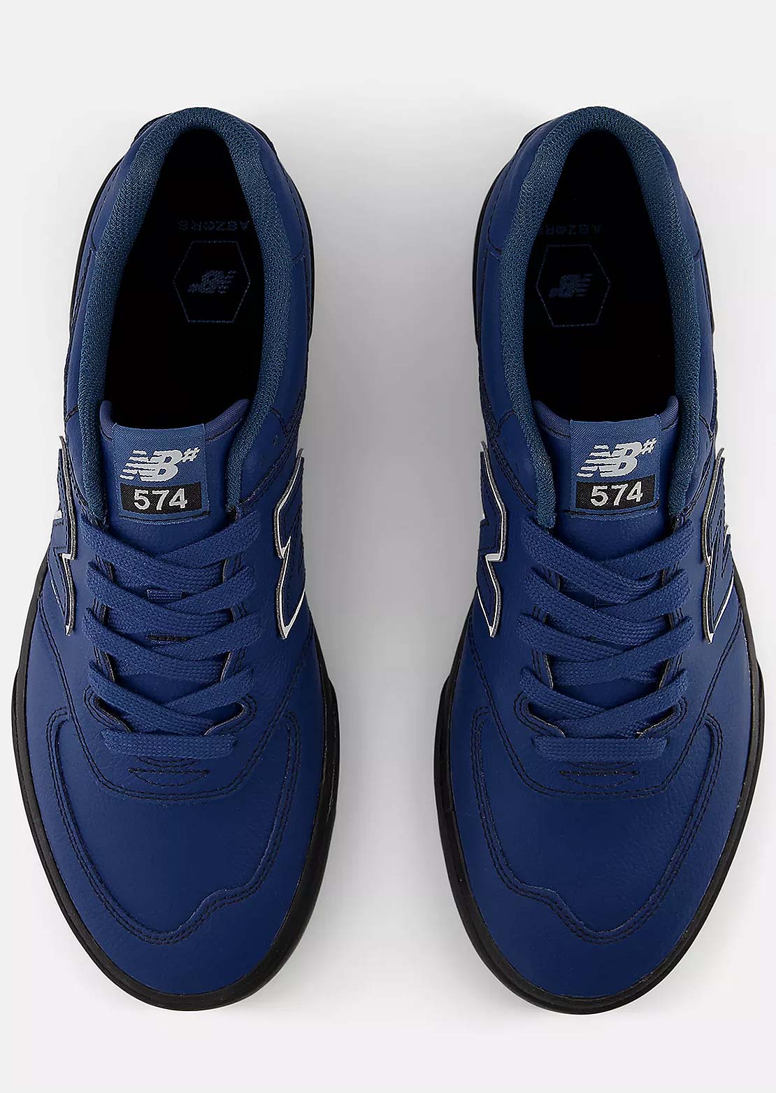 New Balance Numeric Men's 574 Vulc Shoes Shoreline Blue/Black
