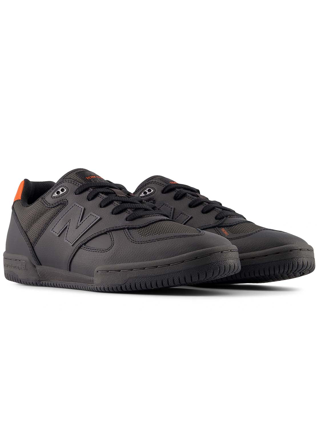 New Balance Numeric Men's 600-Tom Knox Shoes Black/Orange
