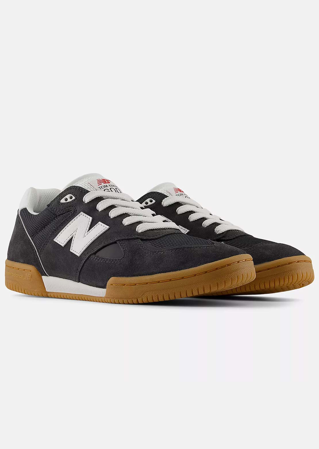 New Balance Numeric Men's 600-Tom Knox Shoes Dark Grey/White