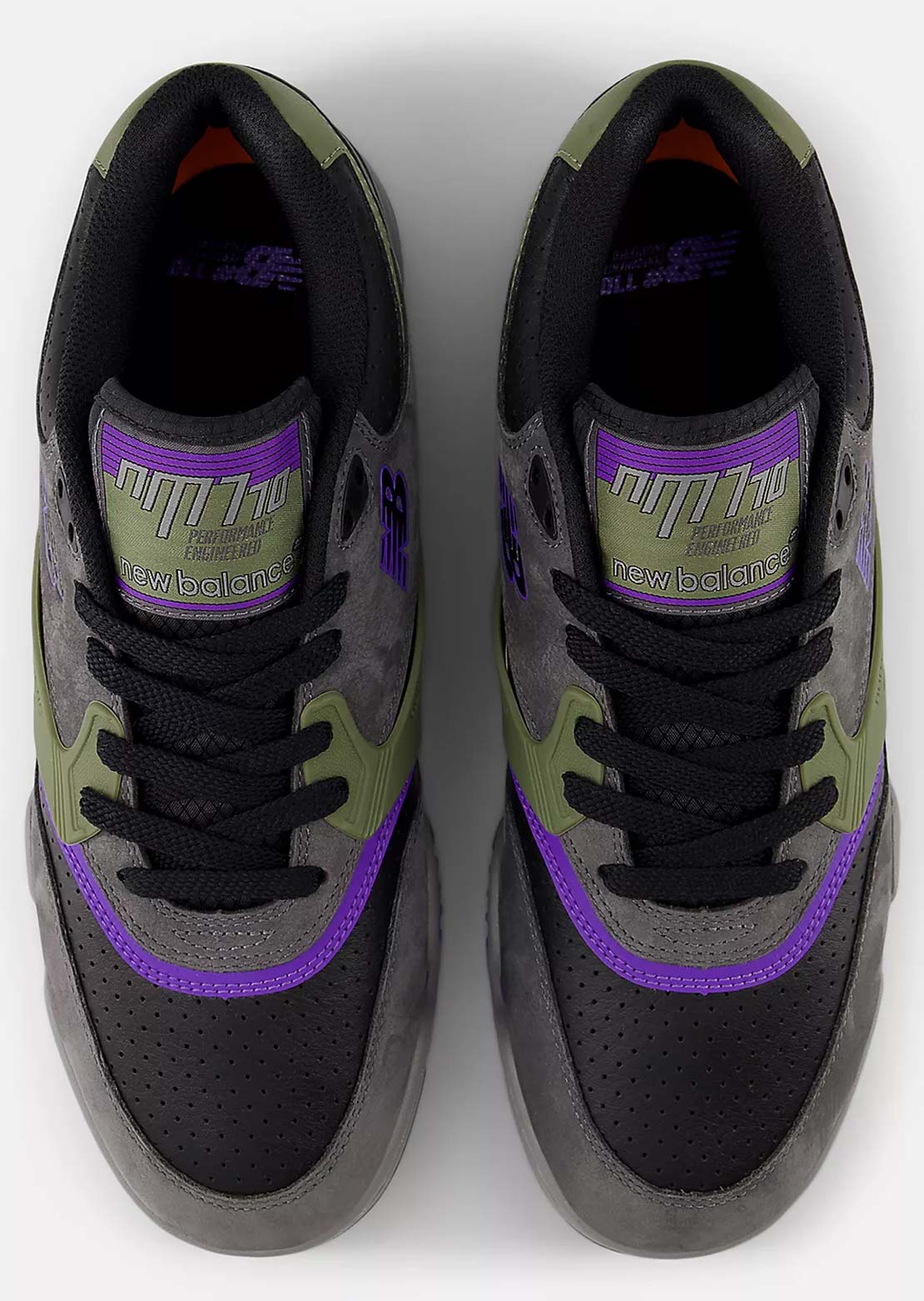New Balance Numeric Men's 770 Shoes Grey/Black/Purple