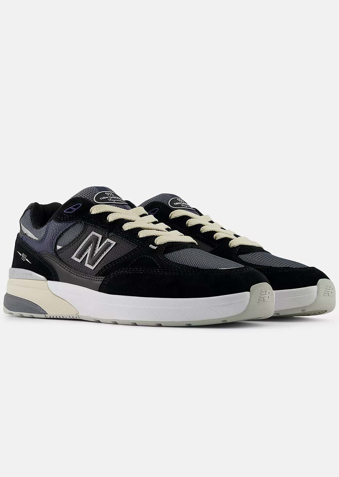 New Balance Numeric Men's 933-Reynolds Shoes Black/Navy Eclipse