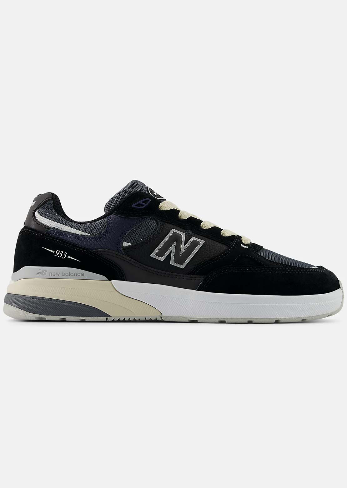 New Balance Numeric Men's 933-Reynolds Shoes Black/Navy Eclipse