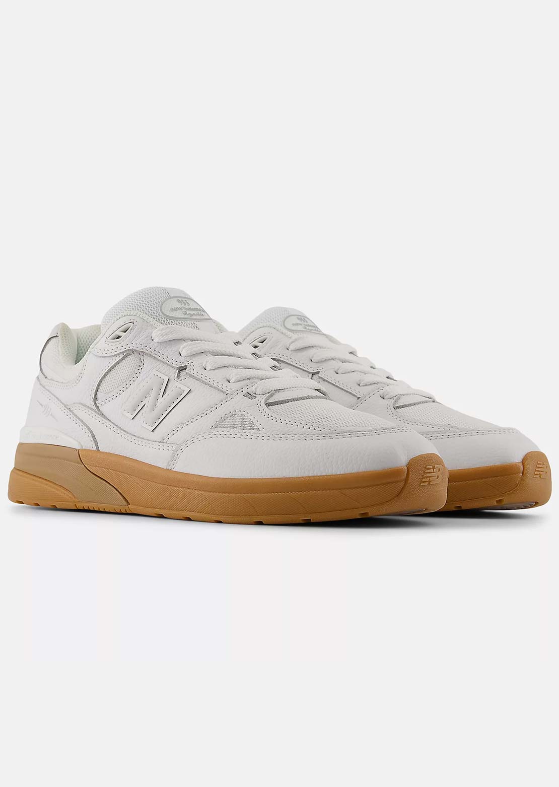 New Balance Numeric Men's 933-Reynolds Shoes White/Gum