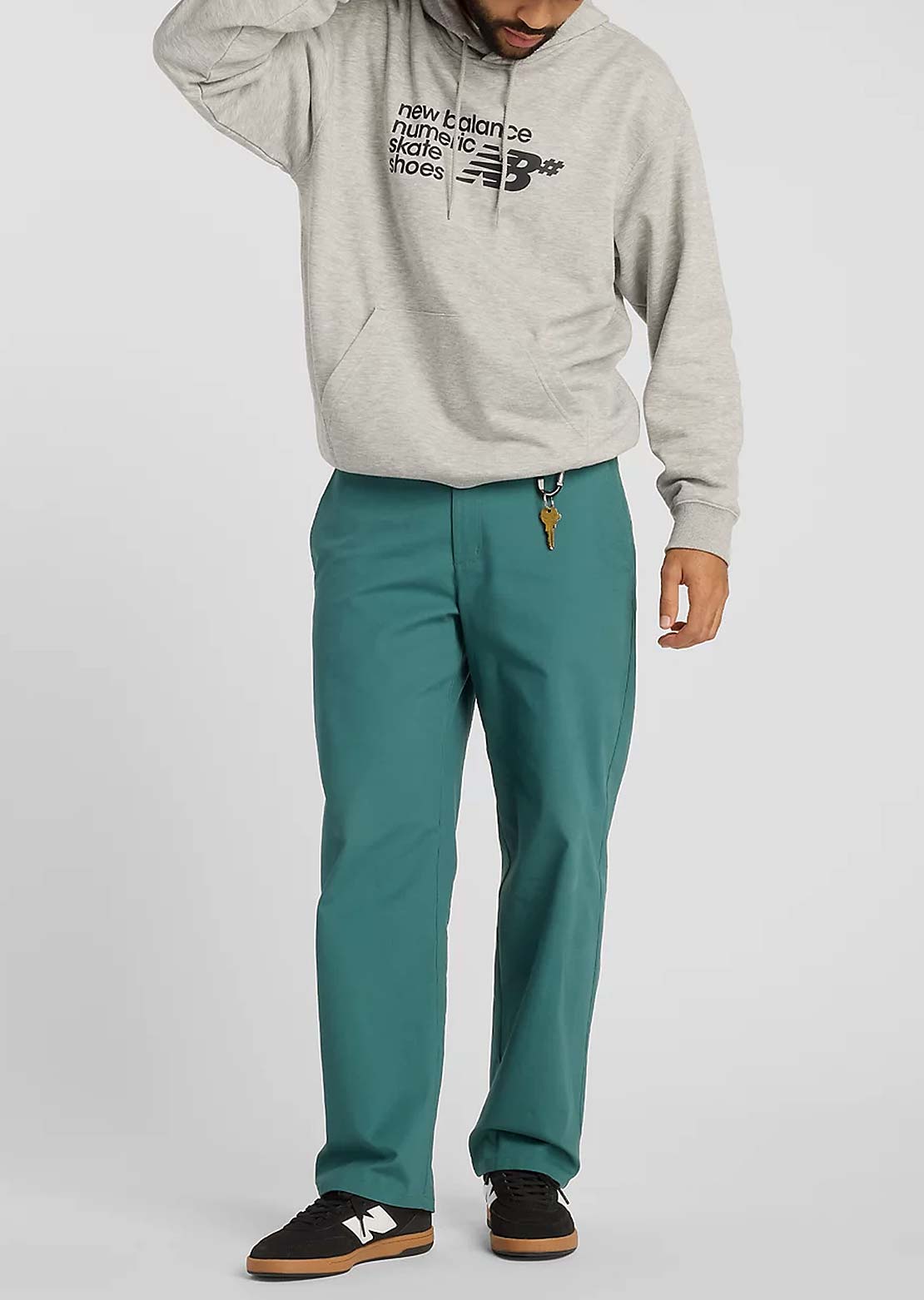 New Balance Numeric Men's French Terry Hood Athletic Grey