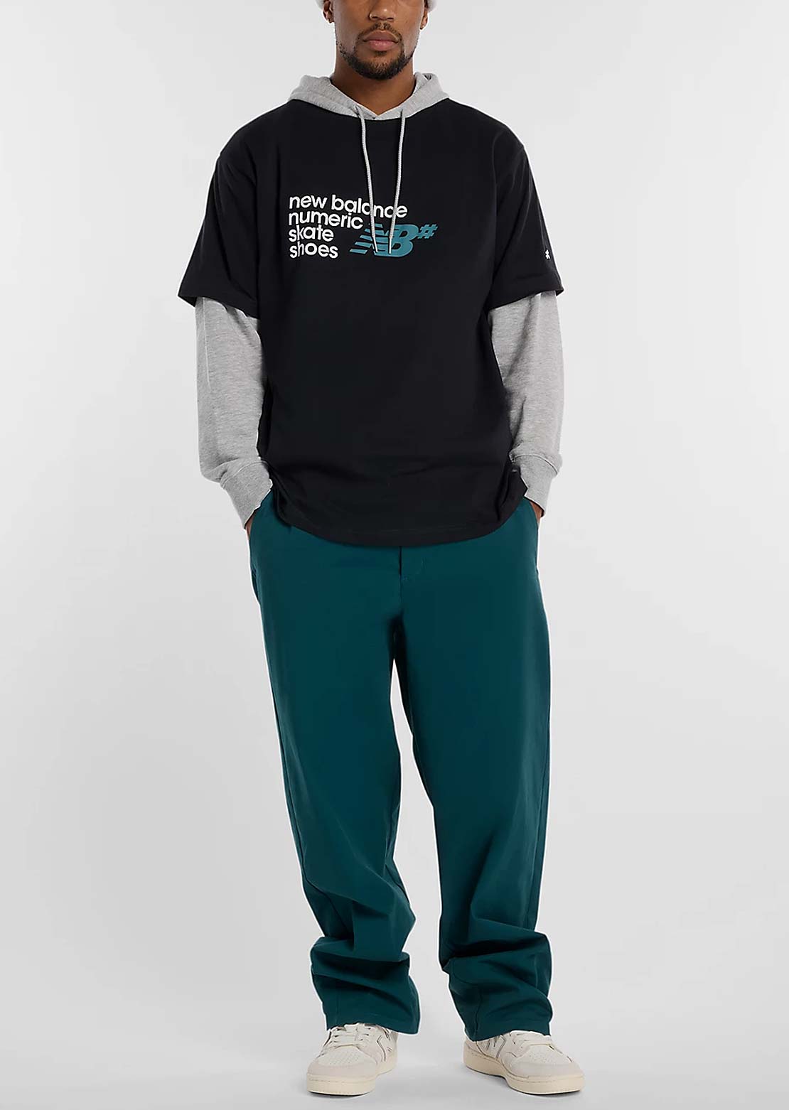 New Balance Numeric Men's Stacked Graphic T-Shirt Black Multi