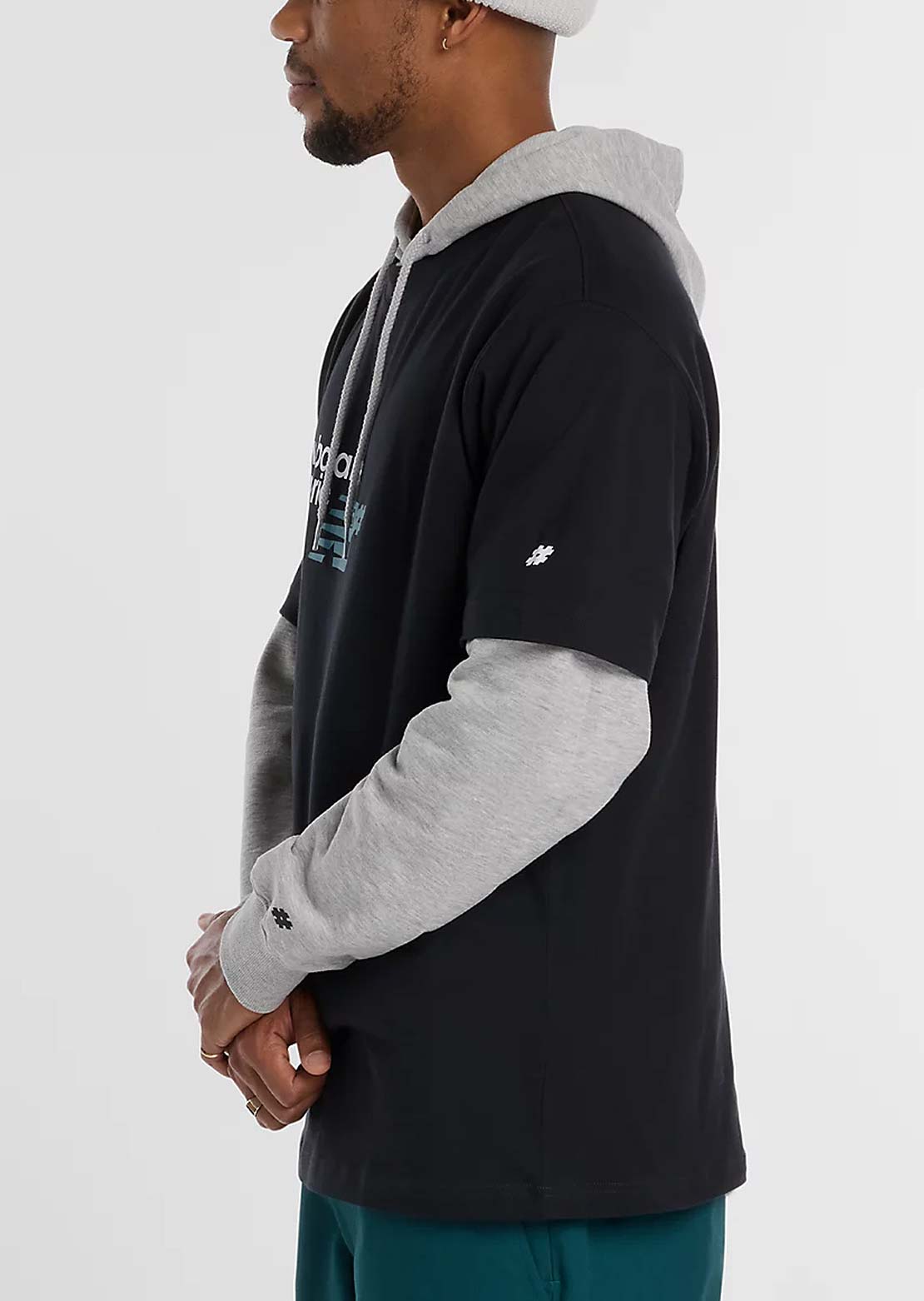 New Balance Numeric Men's Stacked Graphic T-Shirt Black Multi