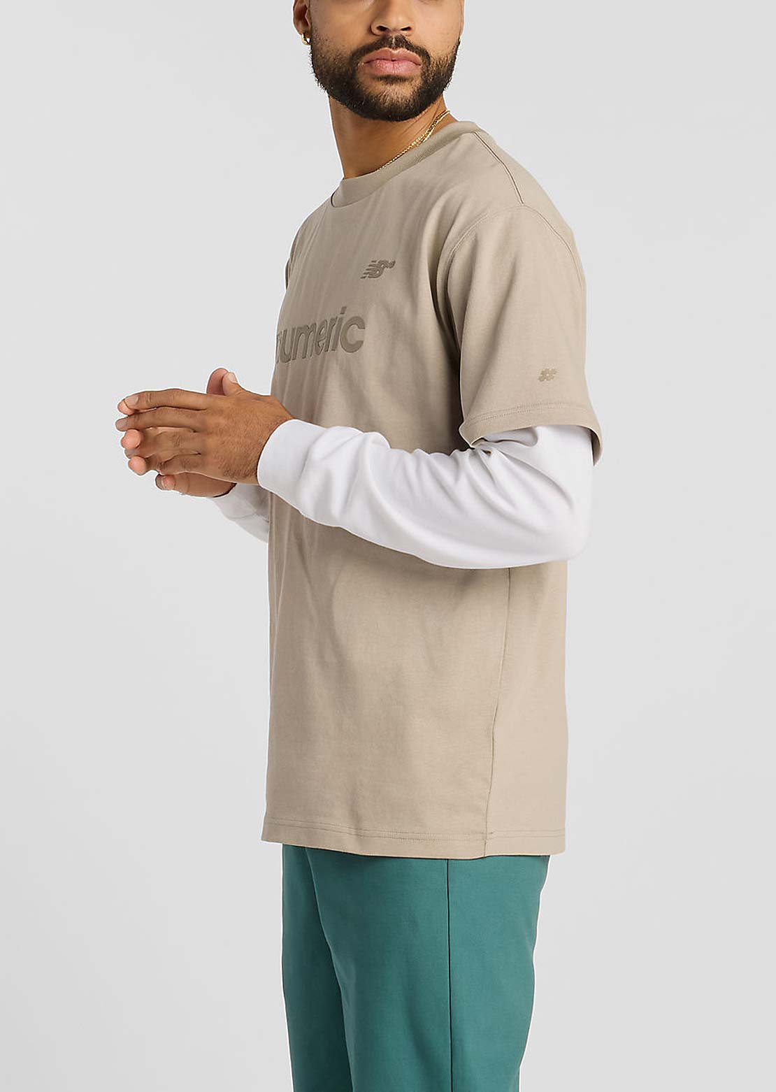 New Balance Numeric T-shirt Arid Stone