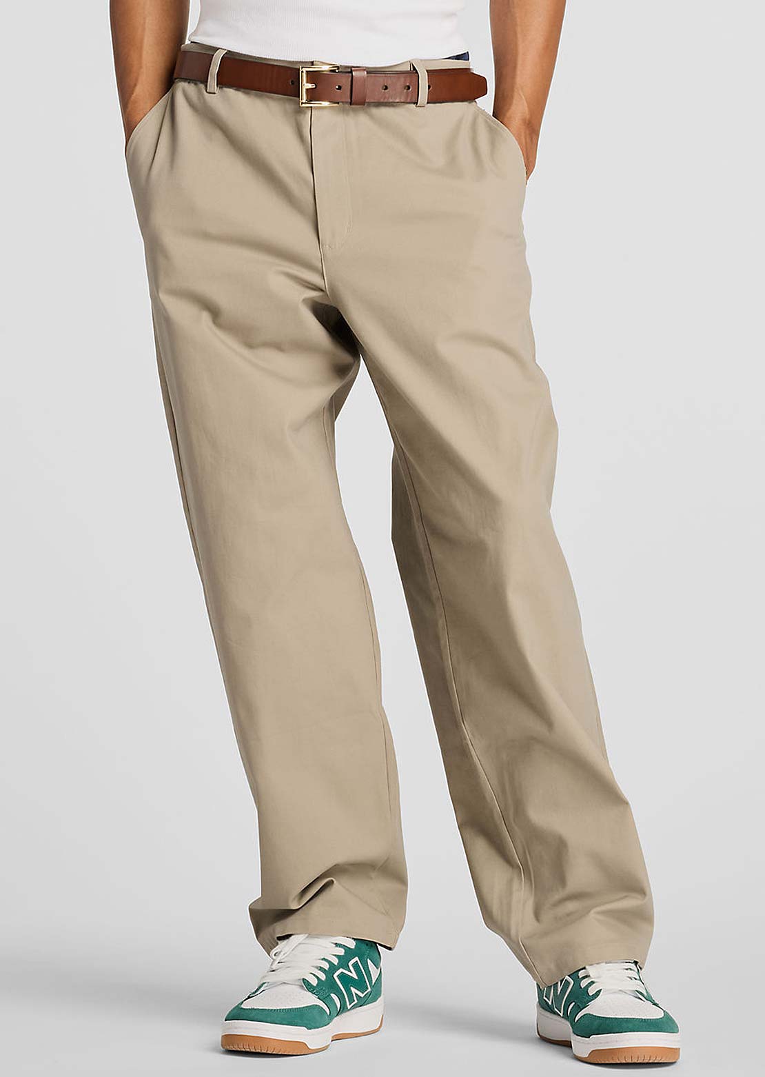 New Balance Numeric Twill Pants Arid Stone