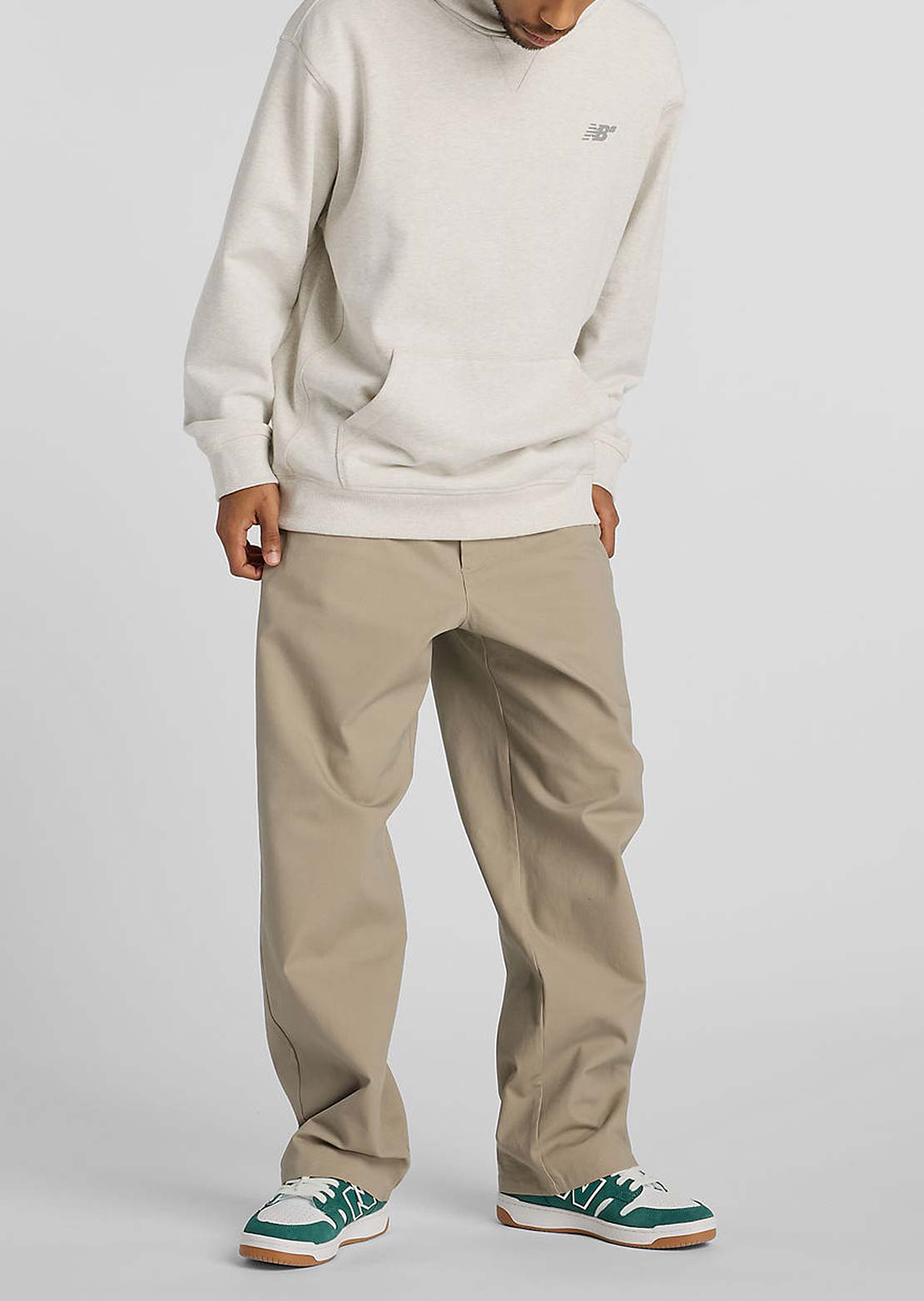 New Balance Numeric Twill Pants Arid Stone