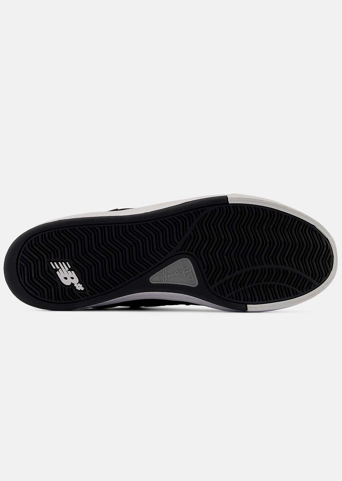 New Balance Numeric Unisex 306 Cup-Foy Shoes Black with white