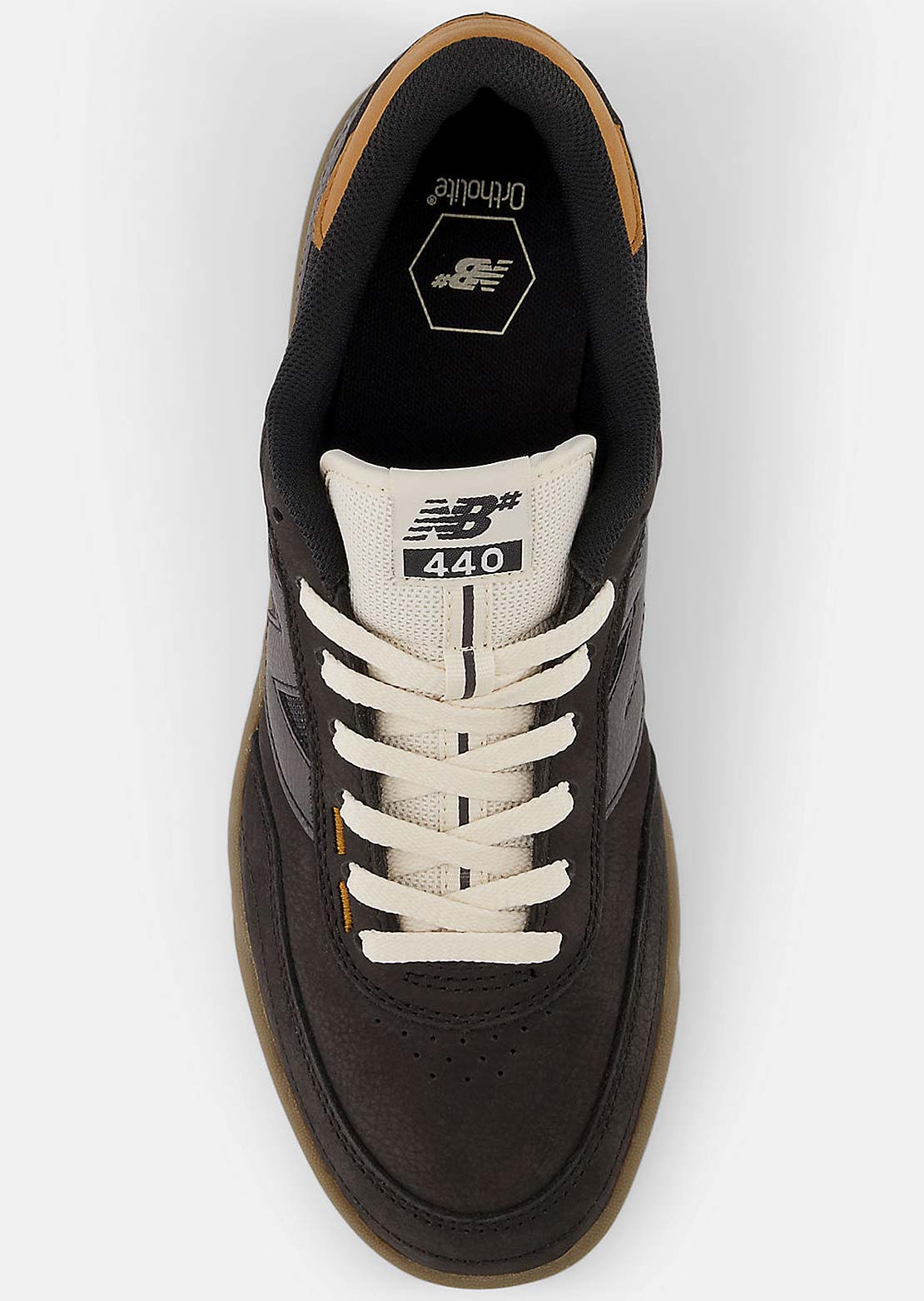 New Balance Numeric Unisex 440 Shoes Black/Gum