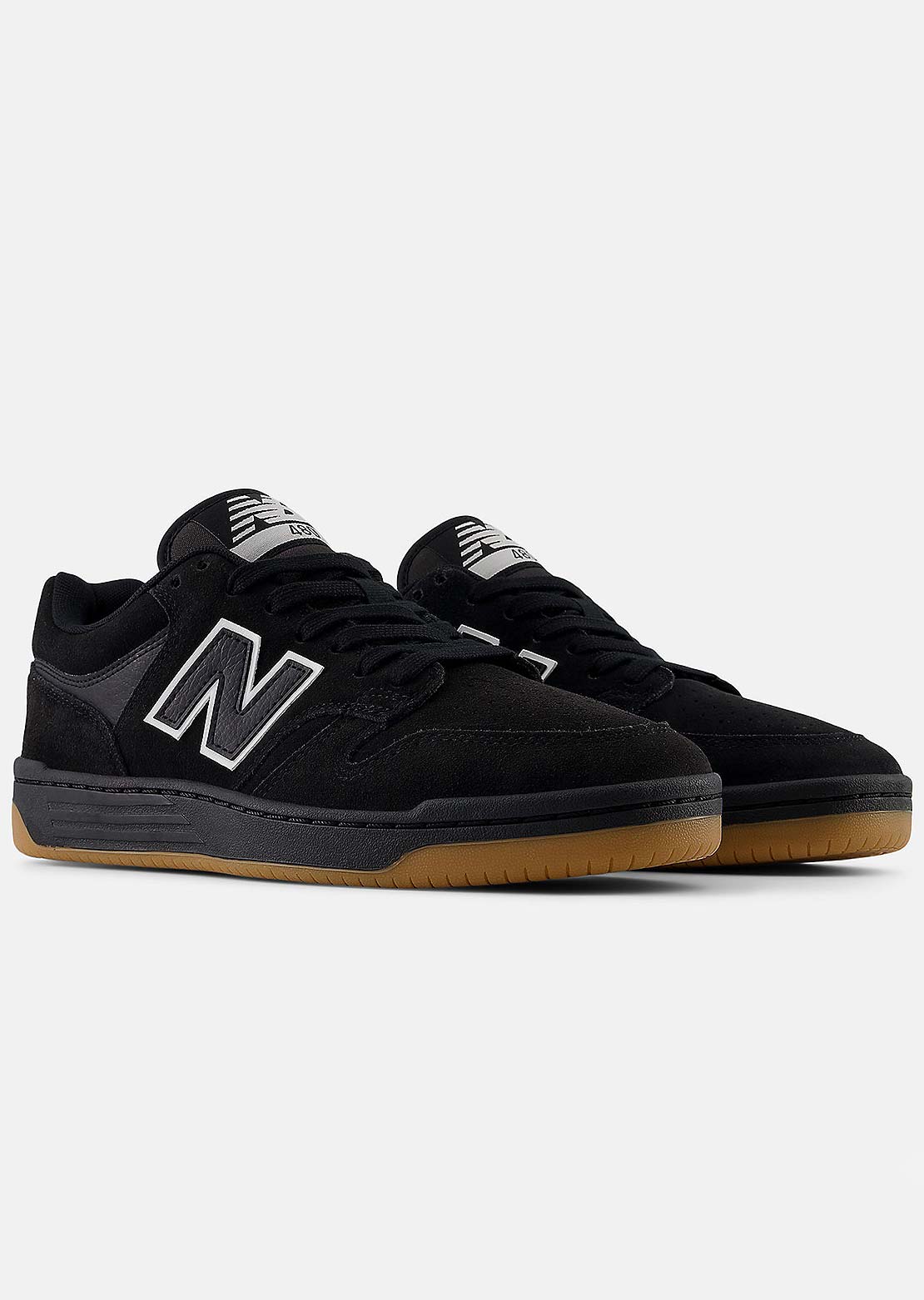 New Balance Numeric Unisex 480 Comfortable Shoes Black/Black