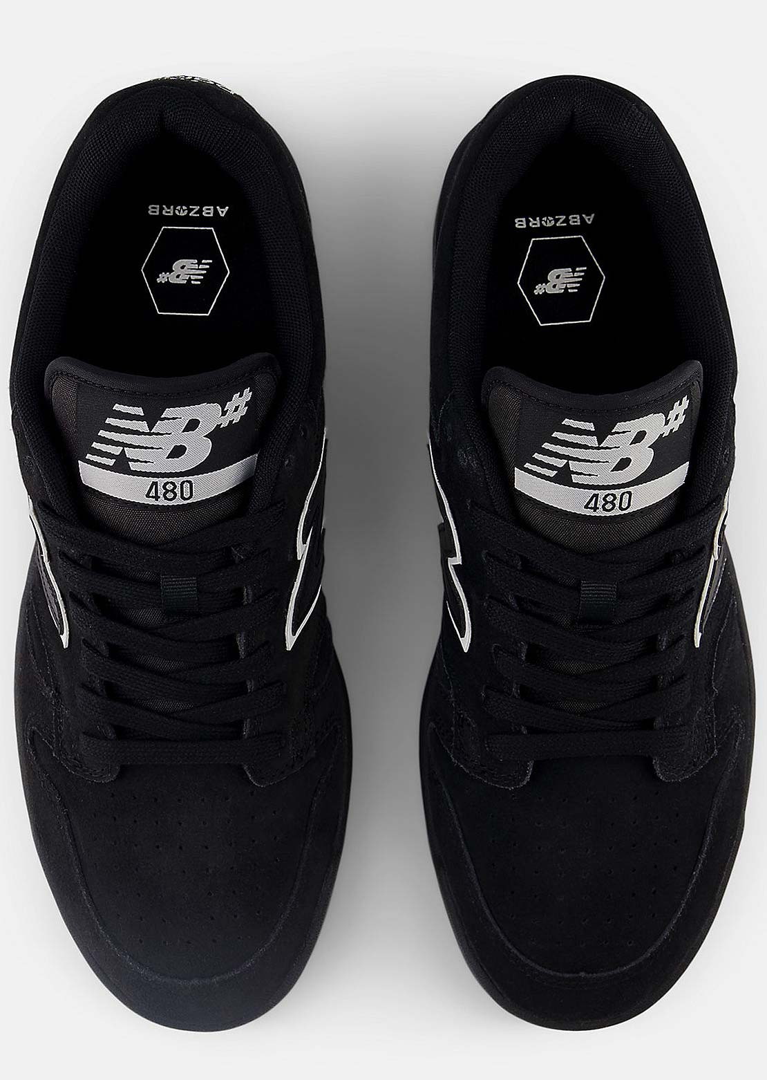 New Balance Numeric Unisex 480 Comfortable Shoes Black/Black