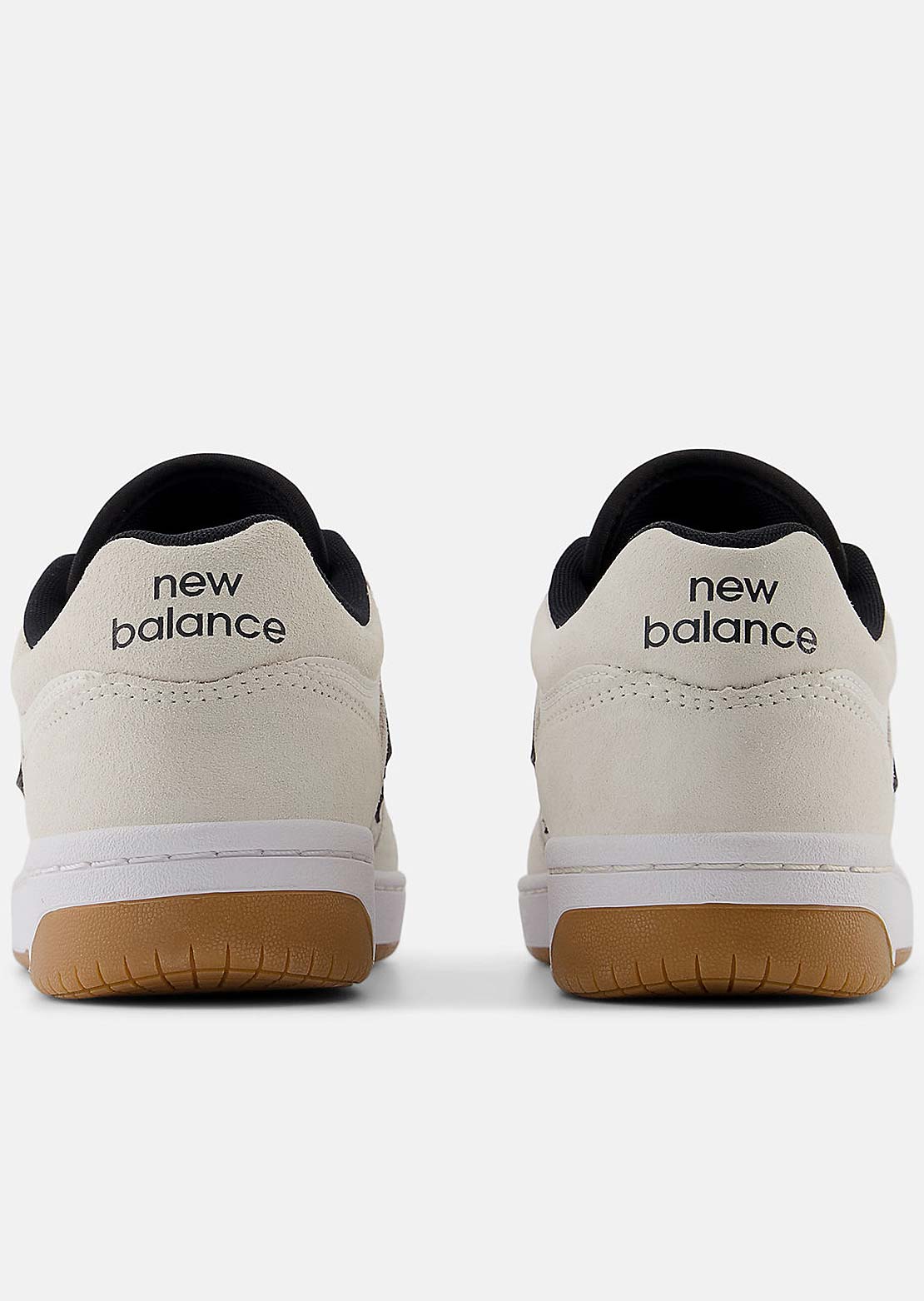 New Balance Numeric Unisex 480 Comfortable Shoes Cream/White with Black