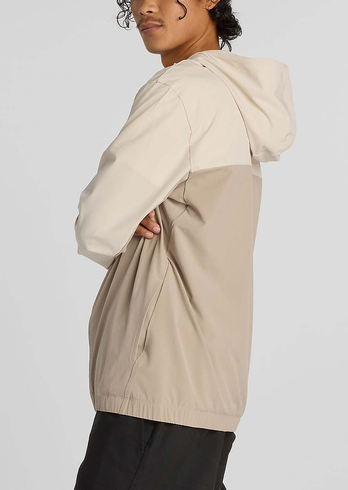 New Balance Numeric Woven Full-Zip Jacket Arid Stone