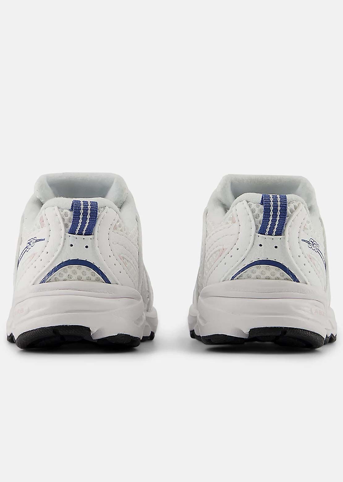 New Balance Toddler 530 Bungee Lace Shoes NB White
