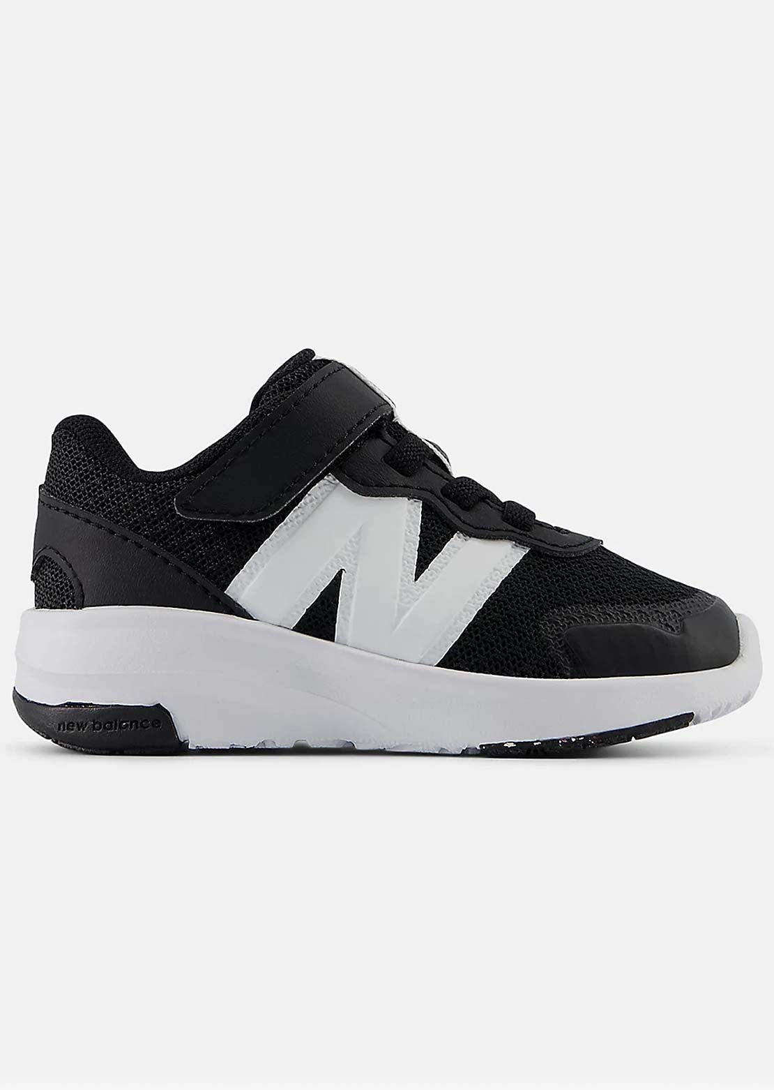 New Balance Toddler 5781 Bungee Lace Shoes with Top Strap Black