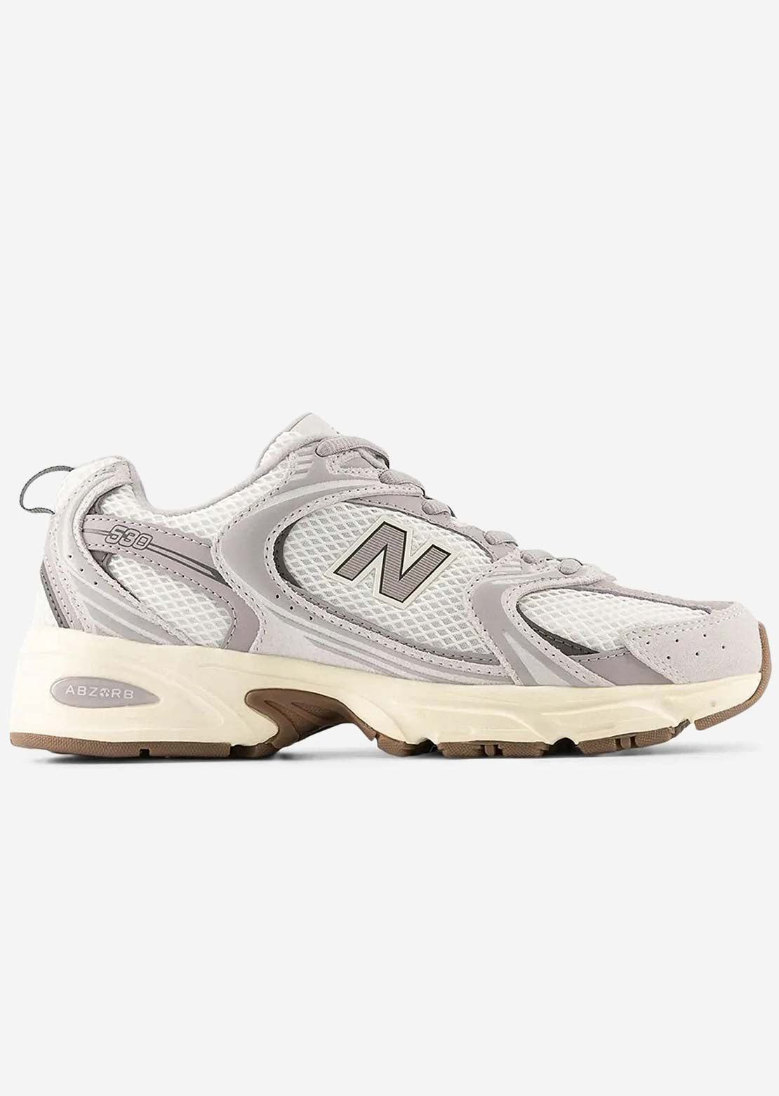 New Balance Unisex 530 Shoes Grey Matte/Truffle Salt