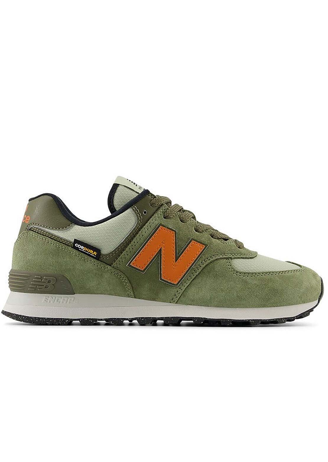 New Balance Unisex 574 Shoes Dark Olivine