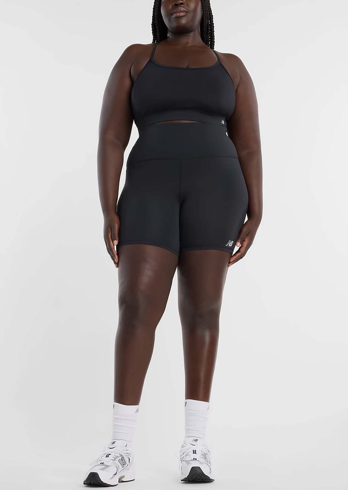 New Balance Women’s Harmony High Rise 6" Shorts Black