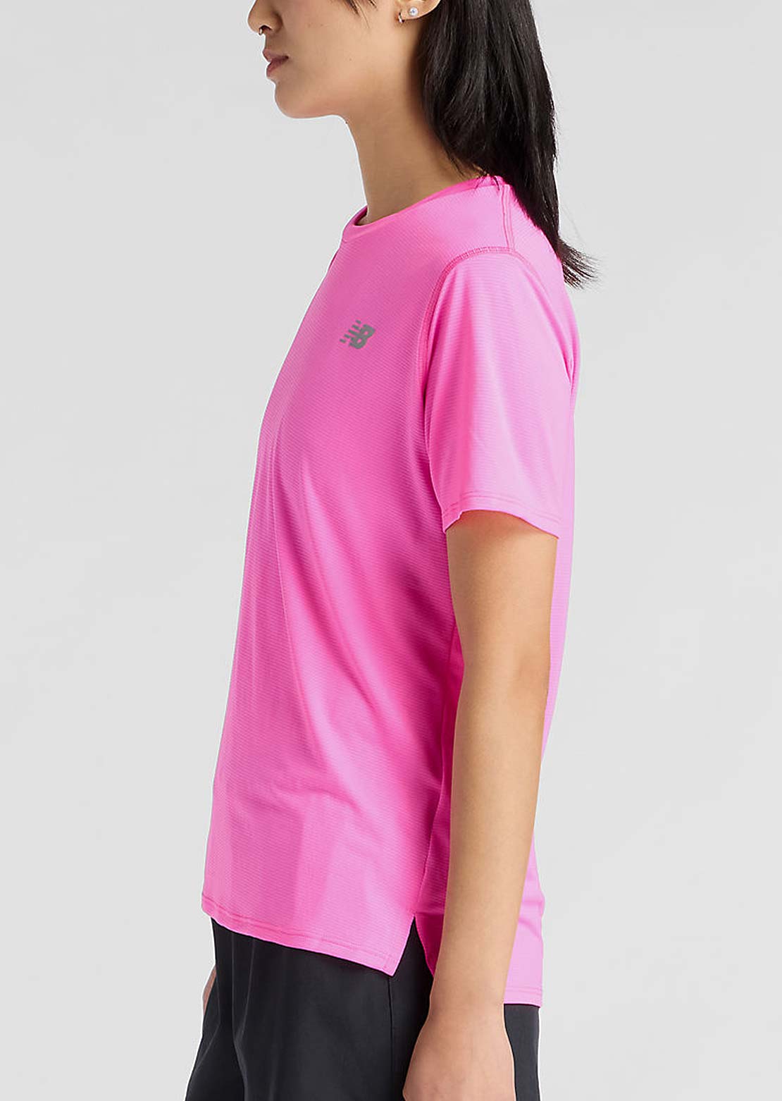 New Balance Women’s Sports Essential T-Shirt Pink Heat