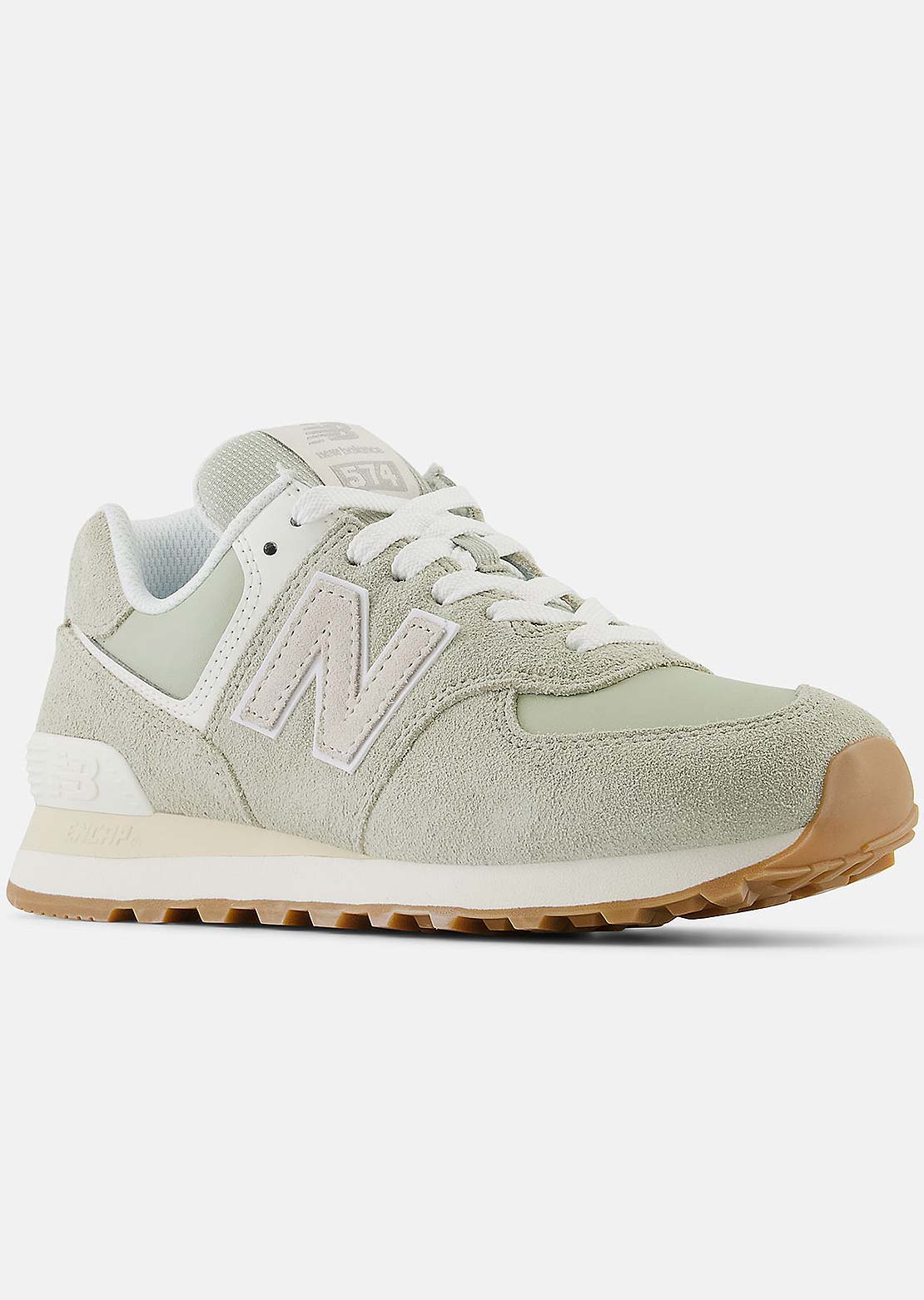 New Balance Women&#39;s 574 Shoes Olivine/Moonbeam