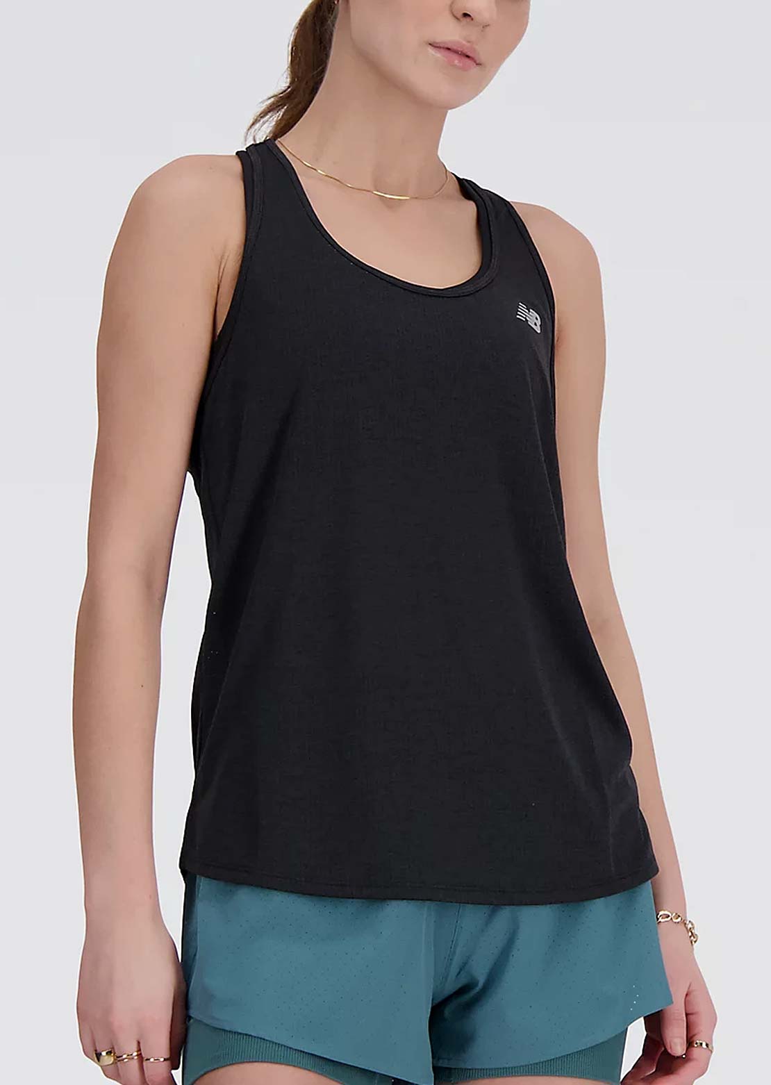 New Balance Women's Athletics Tank Top Black