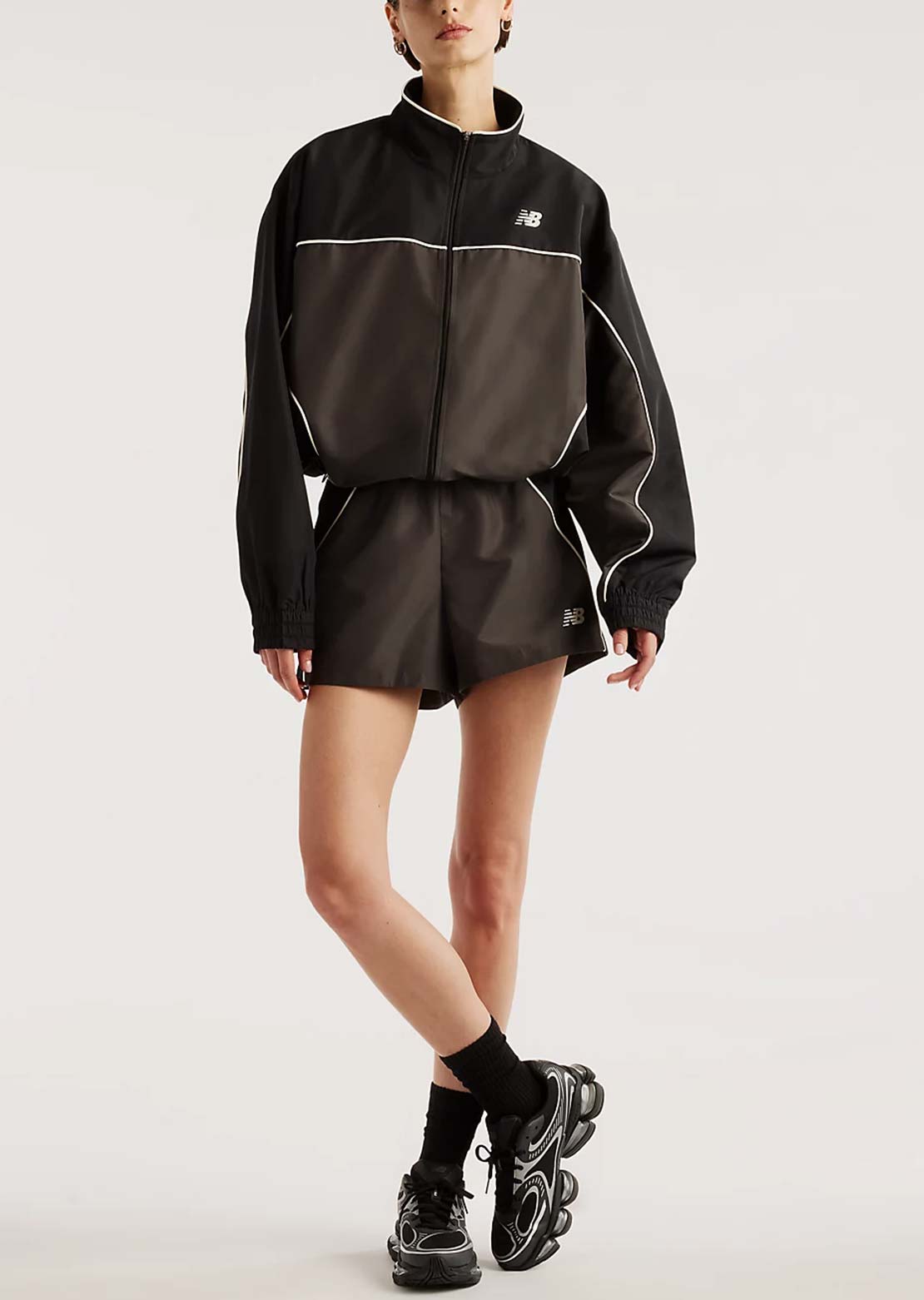 New Balance Femmes Trackside Woven Manteau