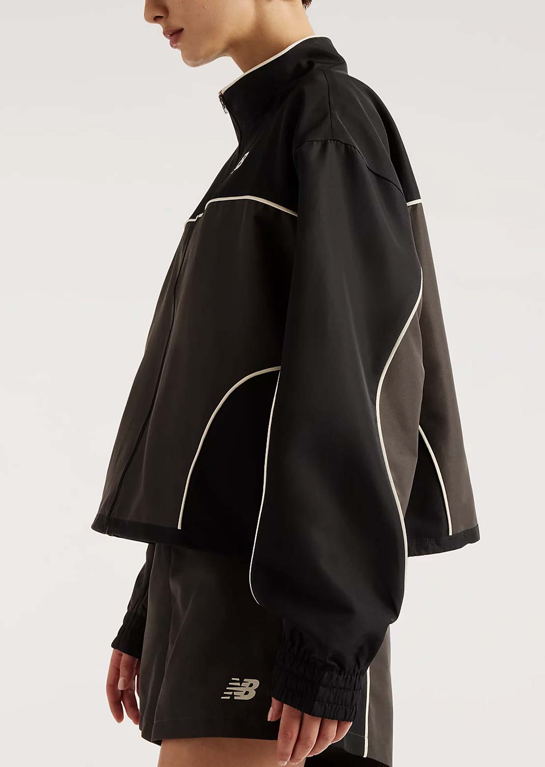 New Balance Femmes Trackside Woven Manteau