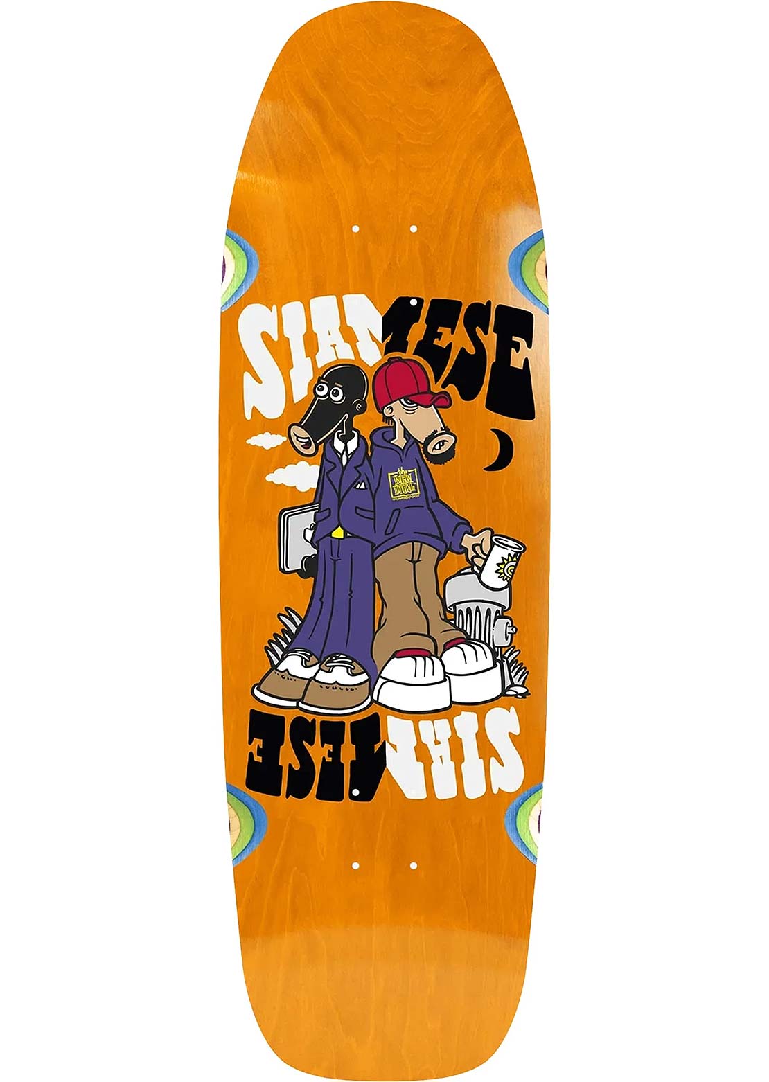 New Deal New Siamese Skateboard Deck