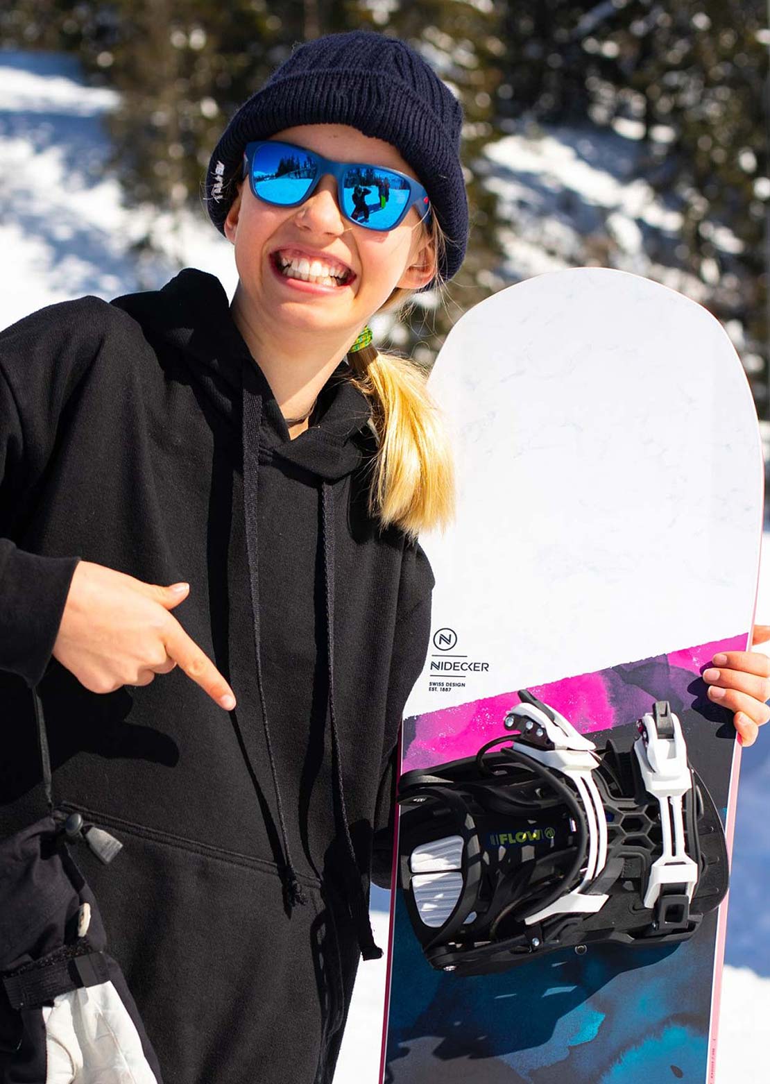 Nidecker Junior Micron Flake Snowboard