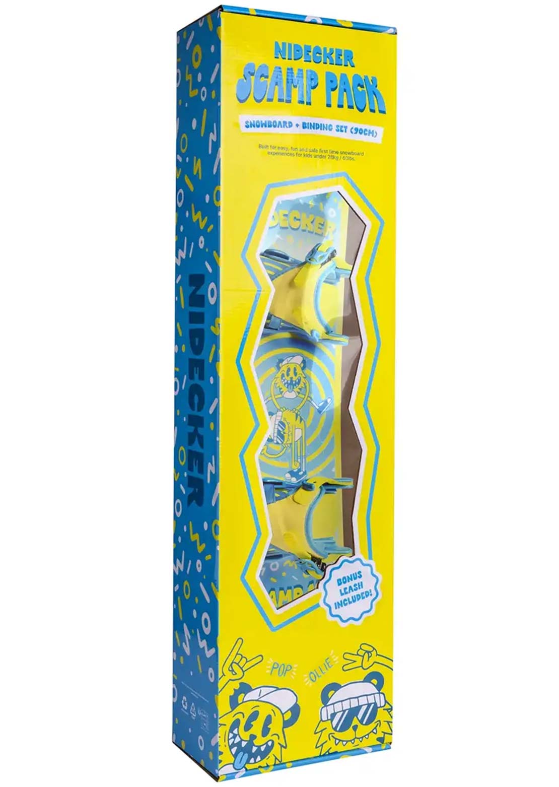Nidecker Junior Scamp Ensemble de Planche de snowboard