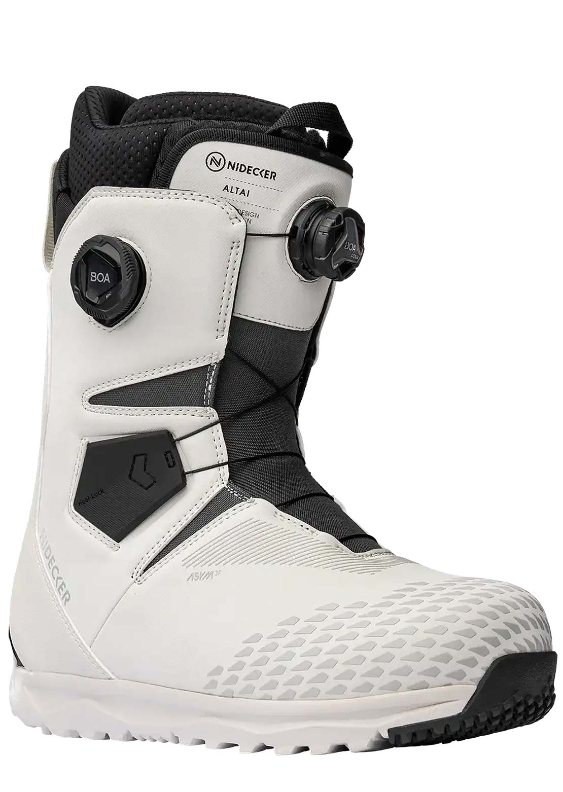 Nidecker Men's Altai Snowboard Boots Bone White