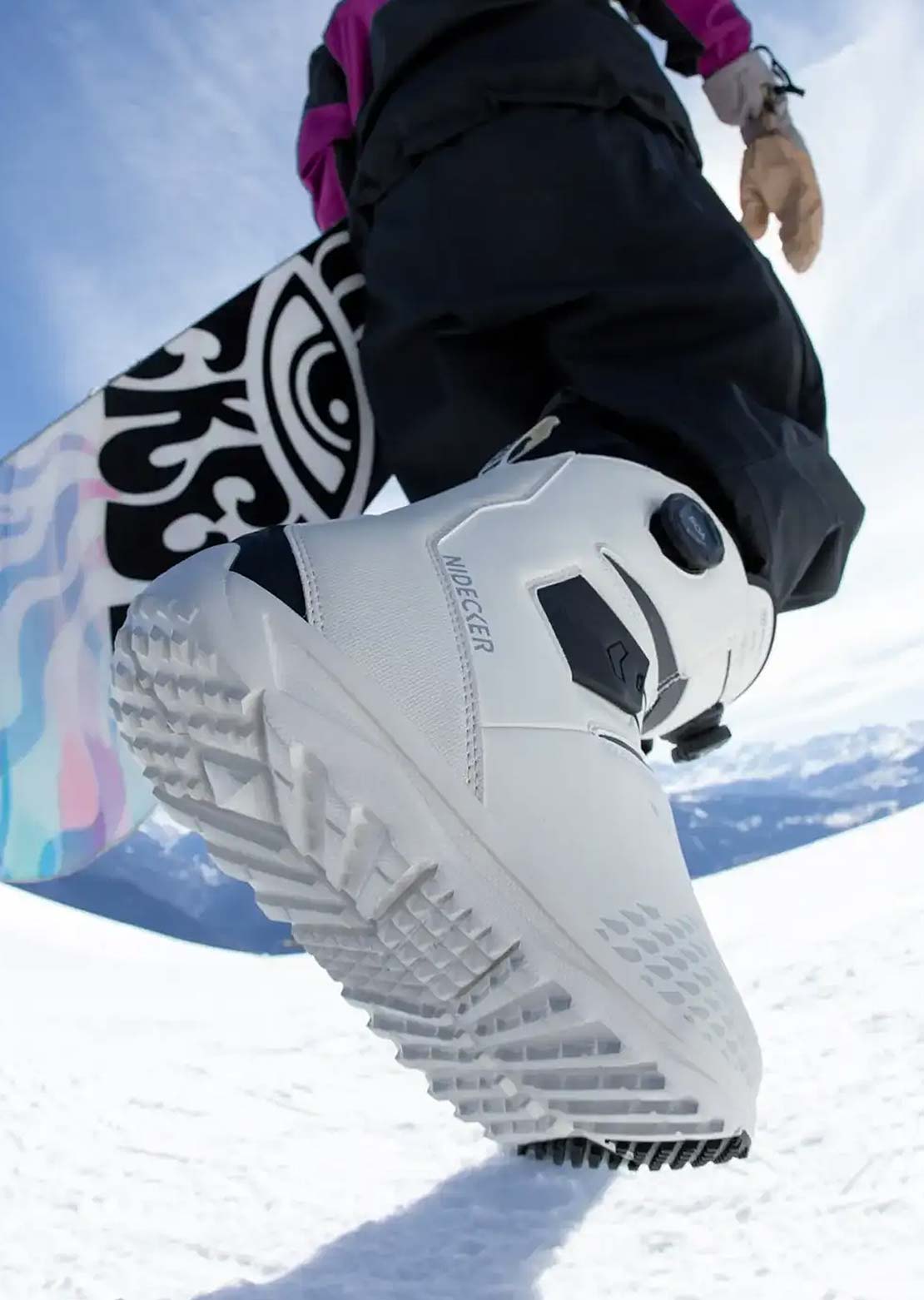 Nidecker Men's Altai Snowboard Boots Bone White