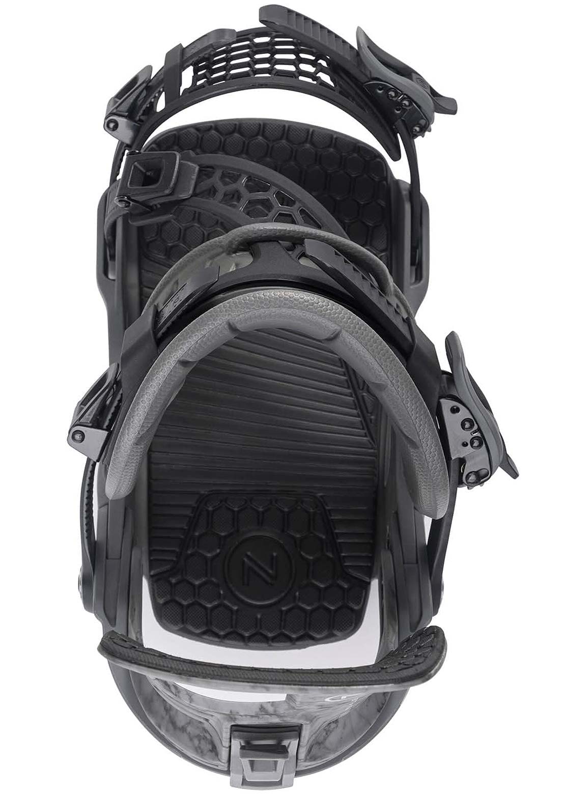 Nidecker Men's Kaon Plus Snowboard Bindings Cement Gray