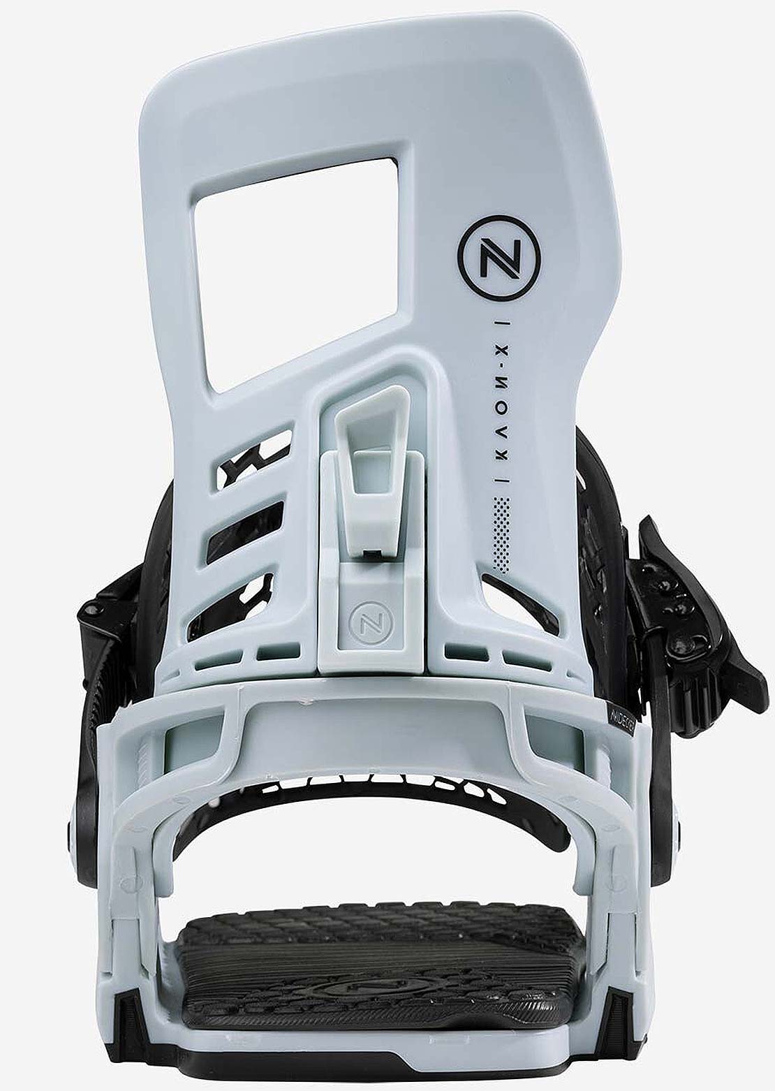 Nidecker Men's Kaon X Snowboard Bindings Black Ice