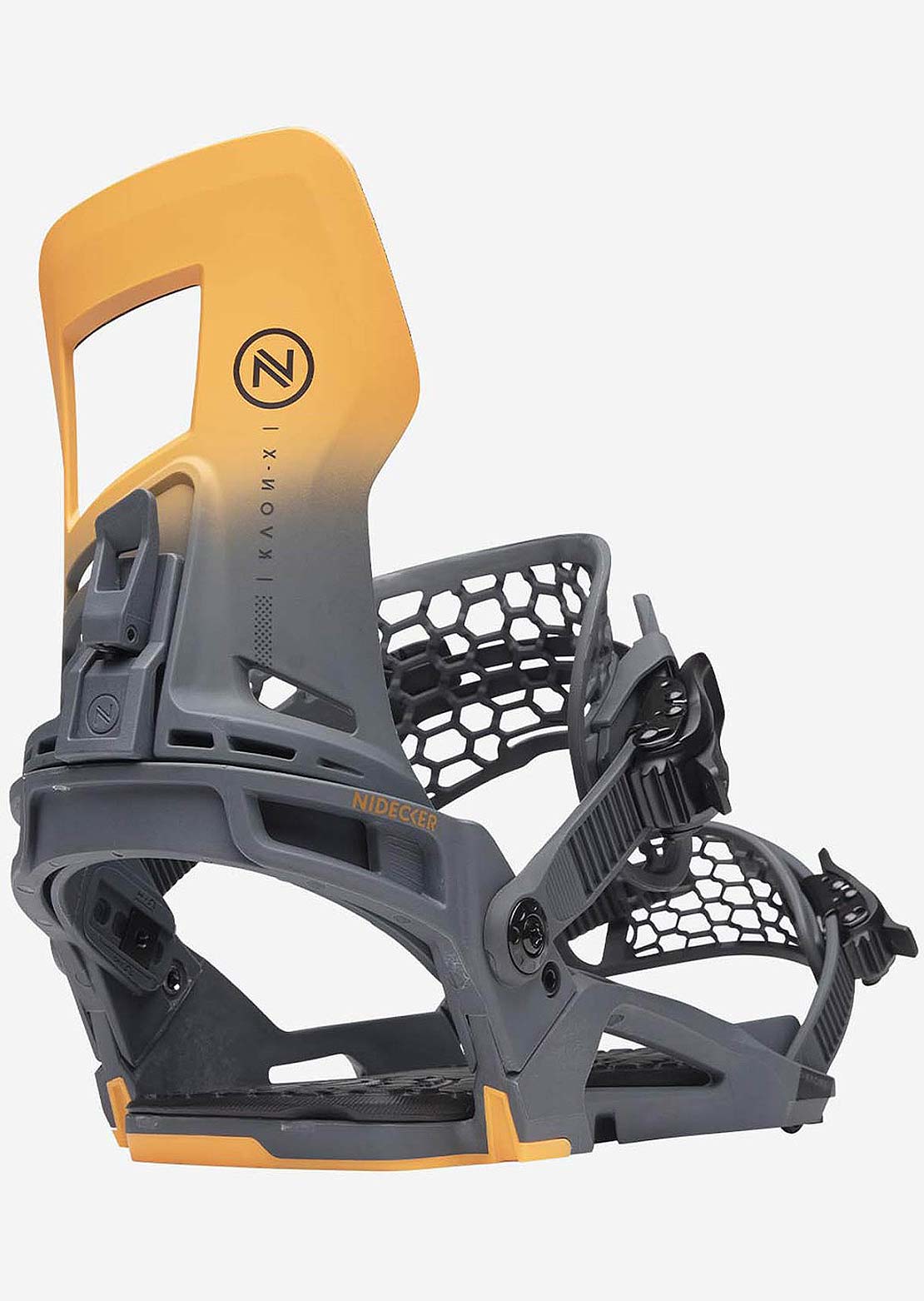 Nidecker Men&#39;s Kaon-X Snowboard Bindings HotSlate