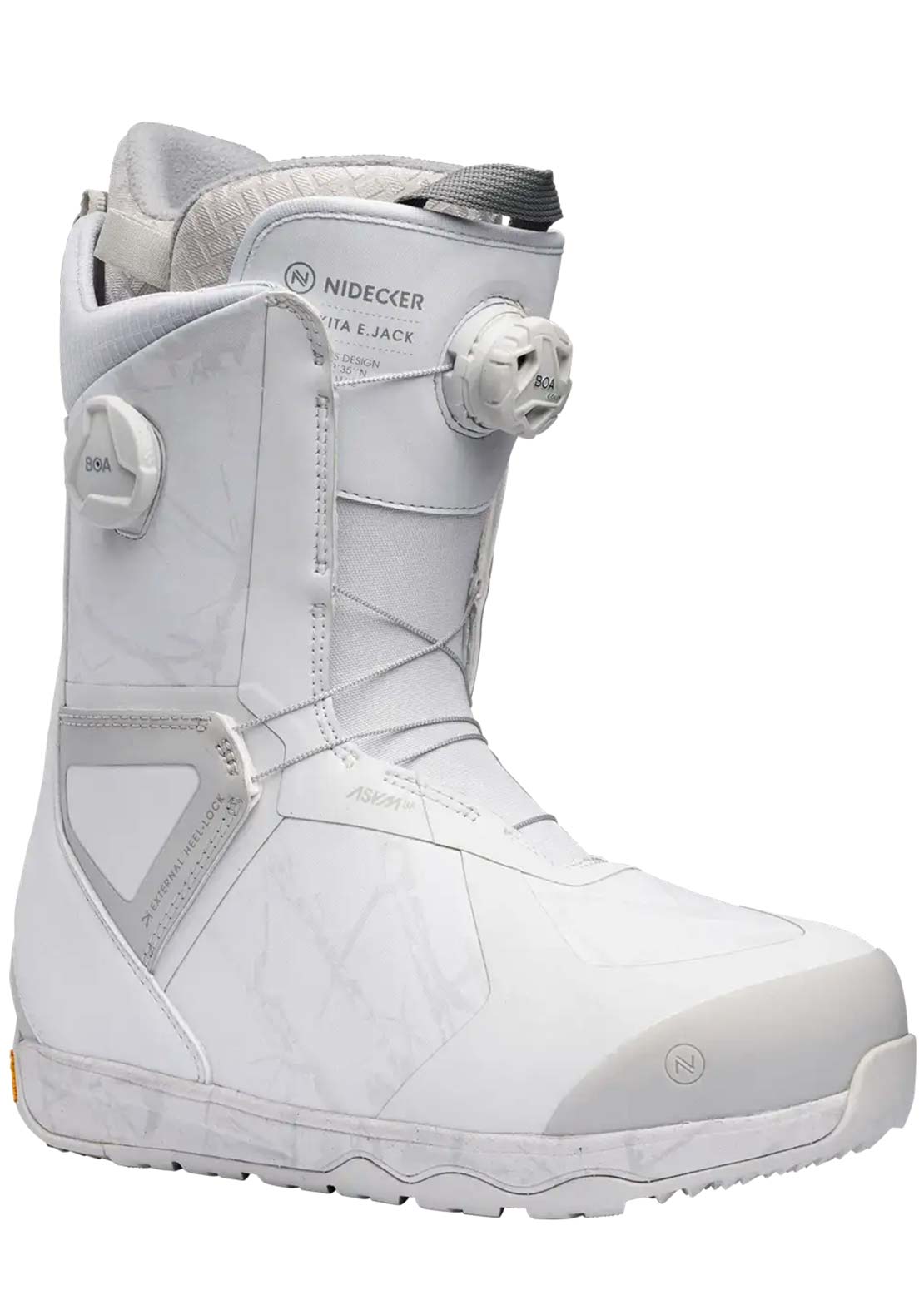 Nidecker Men's Kita Snow Boots Ejack White Camo