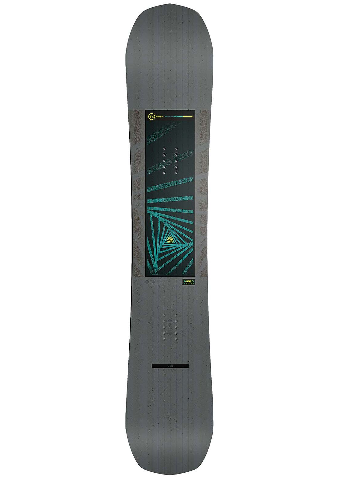 Nidecker Men's Merc Snowboard Multicolor