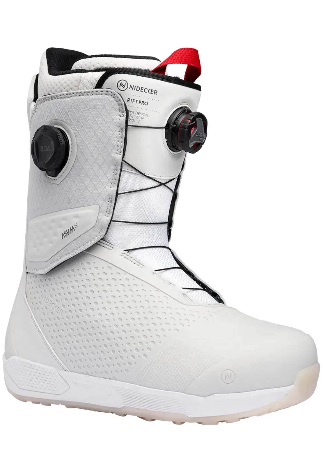 Nidecker Men's Rift Pro Snowboard Boots White