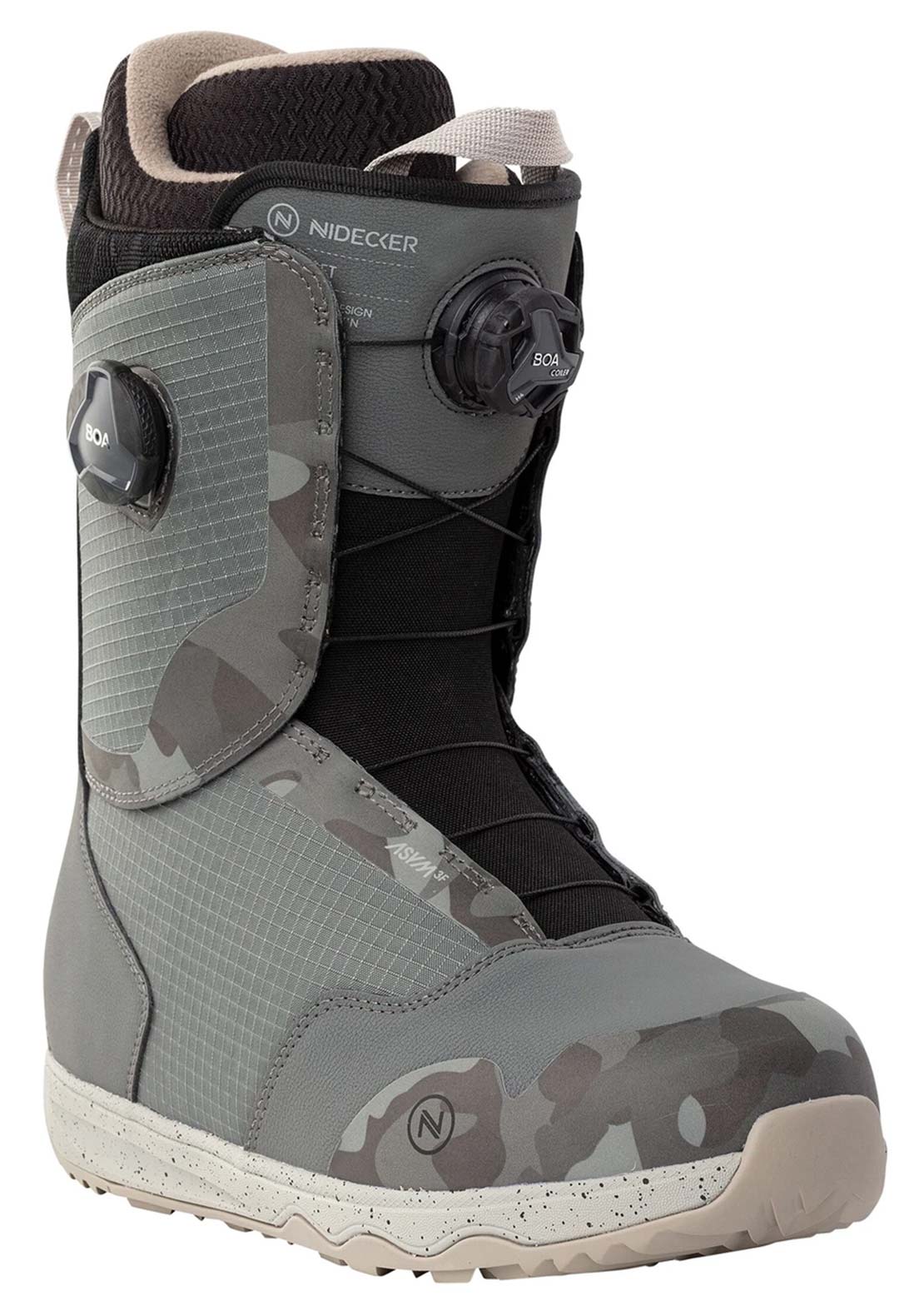 Nidecker Men's Rift Snow Boots Gray