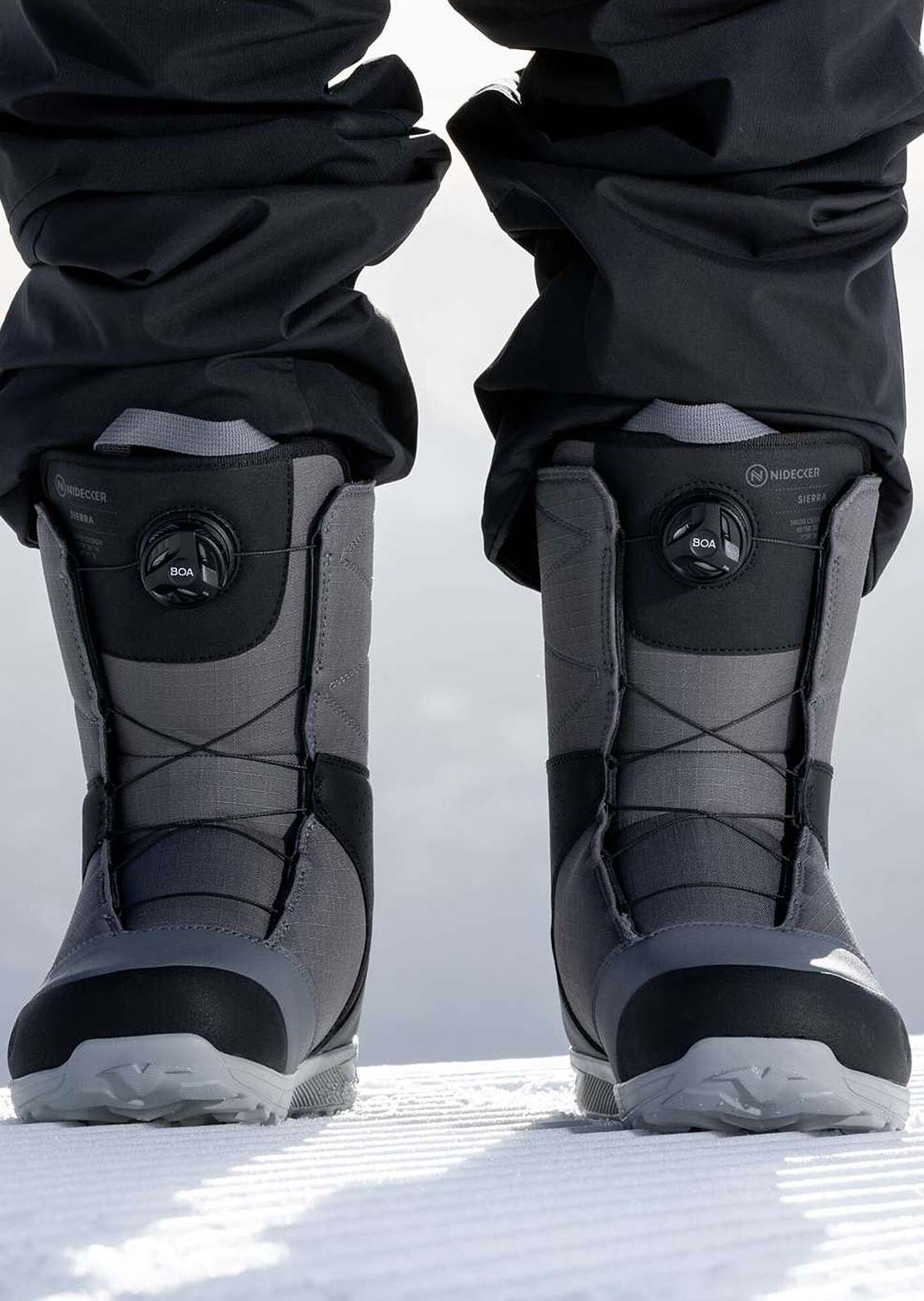 Nidecker Men's Sierra Snowboard Boots Gray