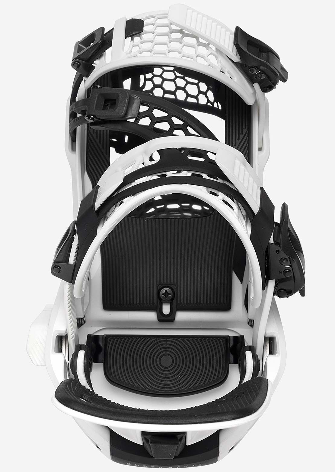 Nidecker Men&#39;s Supermatic Snowboard Bindings White