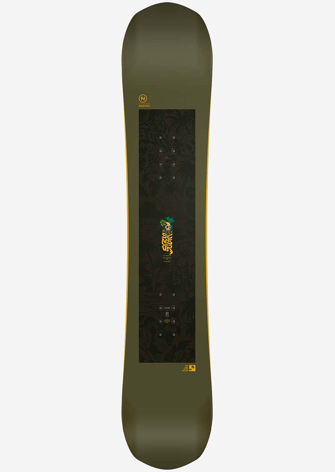 Nidecker Micron Sensor Snowboard Kaki