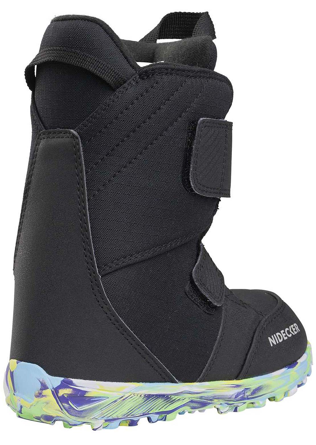 Nidecker Toddler Micron Mini Snowboard Boots Black