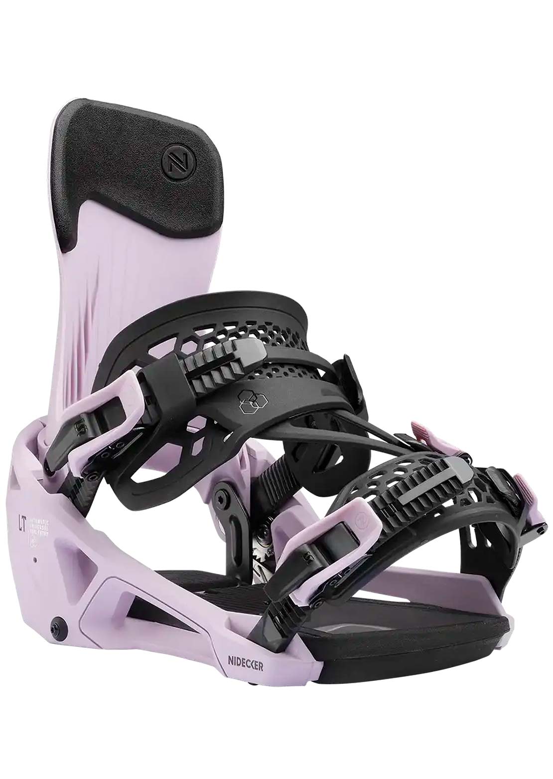 Nidecker Unisex LT Supermatic Snowboard Bindings Dusk