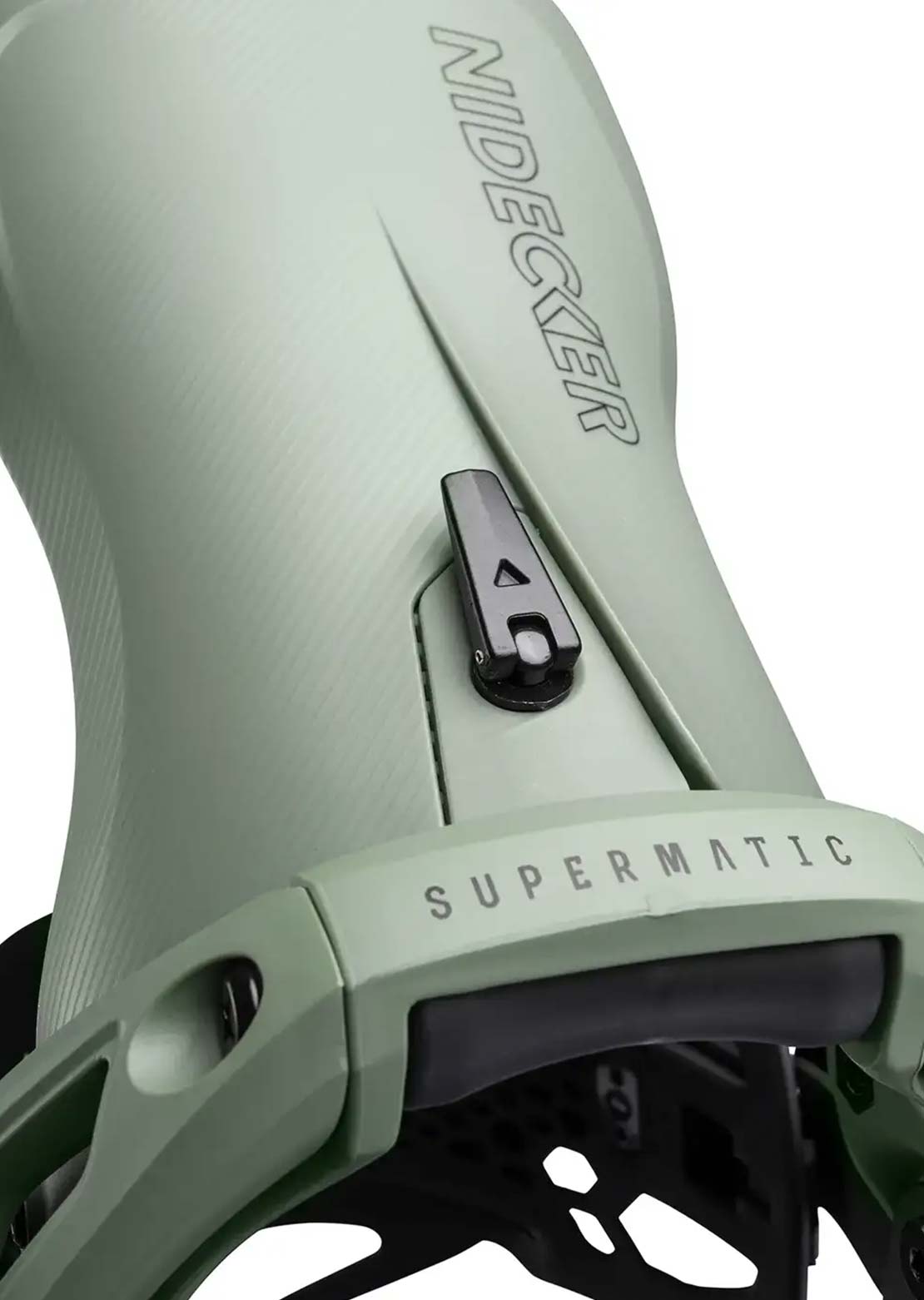 Nidecker Unisex LT Supermatic Snowboard Bindings Olive
