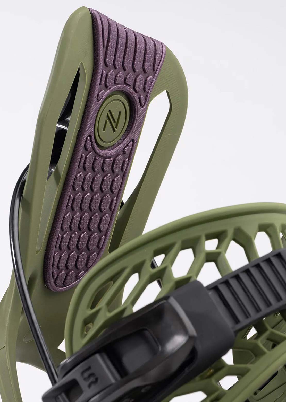 Nidecker Unisex Flow Fenix Snowboard Bindings Green