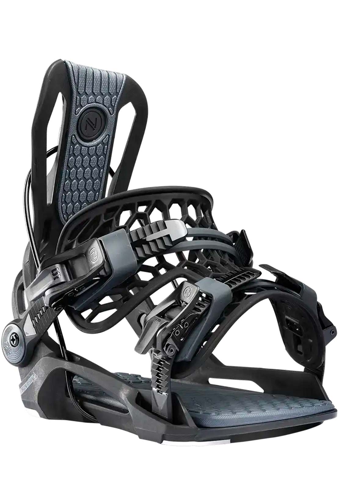 Nidecker Unisex Flow Fenix Snowboard Bindings Black