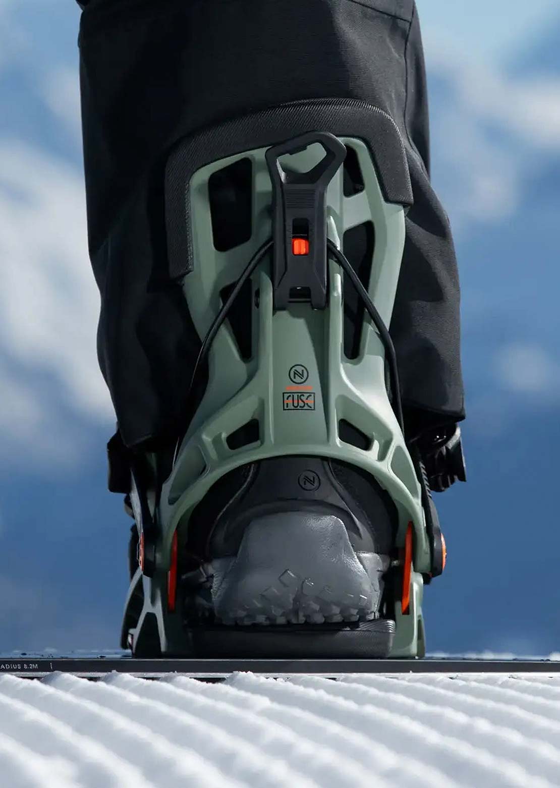 Nidecker Unisex Flow Fuse Snowboard Bindings - PRFO Sports